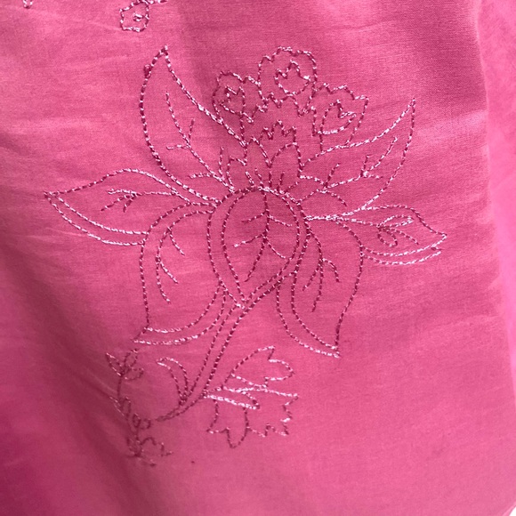 Work to Weekend Woman Mauve 100% Cotton and Cotton Lining Camisole Size 20W - Picture 4 of 10